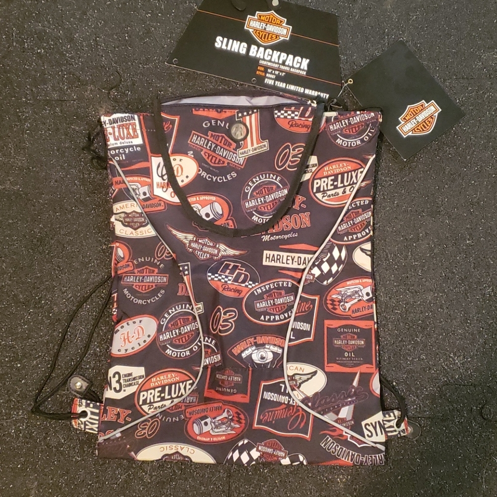NWT Harley Davidson Sling Backpack